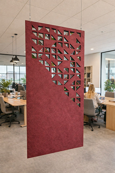 Geo Blocks Acoustic Hanging Divider
