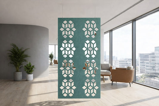 Geo Acoustic Hanging Divider