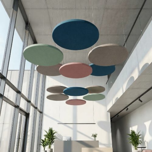 Ocean Round Acoustic Ceiling Raft